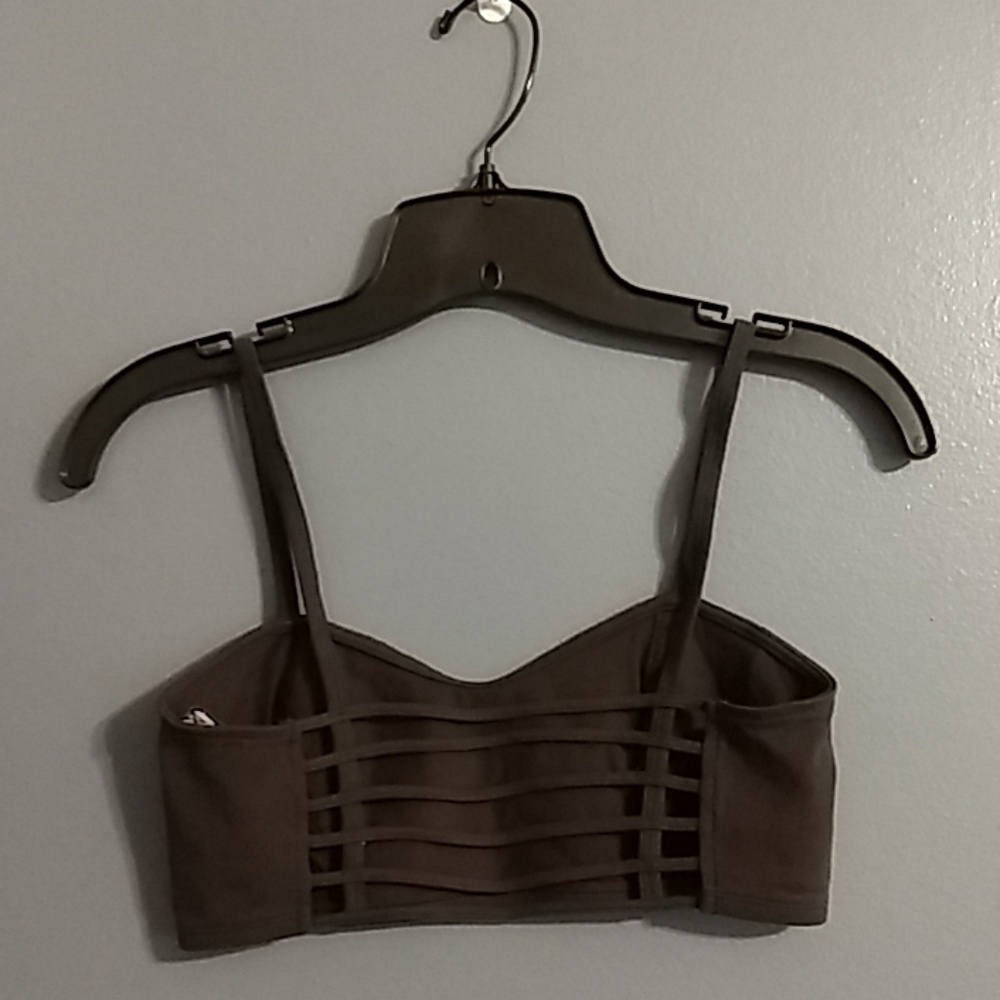 Express One Eleven Cage Back Bralette